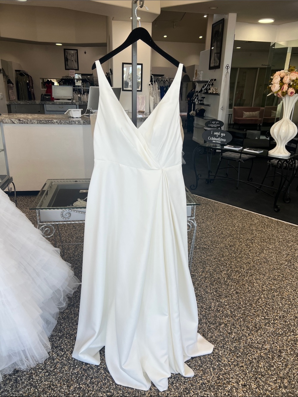 Mori Lee Simple A-Line Wedding Dress